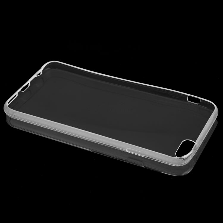 For iPhone 6 & 6s 0.75mm Ultra-thin Transparent TPU Protective Case(Transparent)