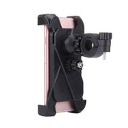 CH-01 360 Degree Rotation Bicycle Phone Holder for iPhone 7 & 7 Plus / iPhone 6 & 6 Plus / iPhone 5 & 5C & 5s(Black)