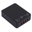 Q8118 1 Quick Charge 3.0 + 4 Smart Identification USB + 1 USB-C / Type-C 3.1 Desktop USB Charger - USB Charger by PMC TechLife | Online Shopping South Africa | PMC TechLife | Buy Now Pay Later Mobicred
