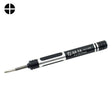 JIAFA JF-608-2.5 Hollow Cross Tip 2.5 Middle Bezel Repair Screwdriver (Black) - free shipping - PMC TechLife - Order now!