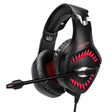 ONIKUMA K1 PRO Stereo Surround Gaming Headphone with Microphone & LED Lights(Black Red) - Multimedia Headset by ONIKUMA | Online Shopping South Africa | PMC TechLife | Buy Now Pay Later Mobicred
