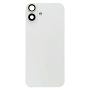 For iPhone 16 Battery Back Cover with Camera Lens Cover(White)