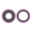 For iPhone 16 / 16 Plus Rear Camera Lens Cover (Pink) - Camera Series by PMc TechLife | Online Shopping South Africa | PMc TechLife | Buy Now Pay Later Mobicred