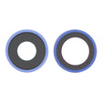 For iPhone 16 / 16 Plus Rear Camera Lens Cover (Blue) - Camera Series by PMc TechLife | Online Shopping South Africa | PMc TechLife | Buy Now Pay Later Mobicred