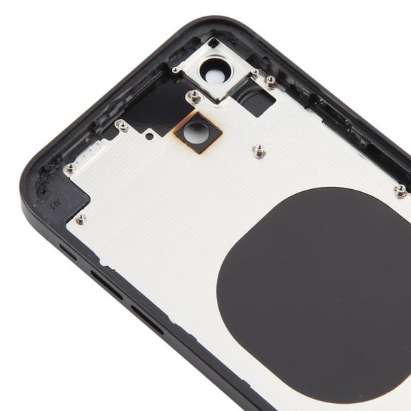 Back Cover with Appearance Imitation of iP16 for iPhone XR(Black)