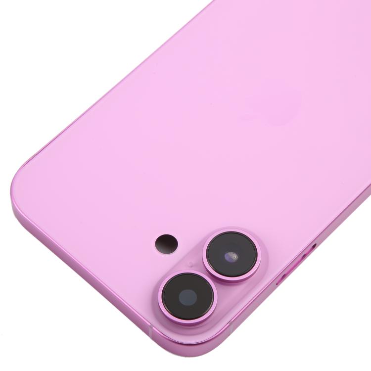 Back Cover with Appearance Imitation of iP16 for iPhone XR(Pink)