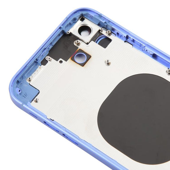 Back Cover with Appearance Imitation of iP16 for iPhone XR(Blue)