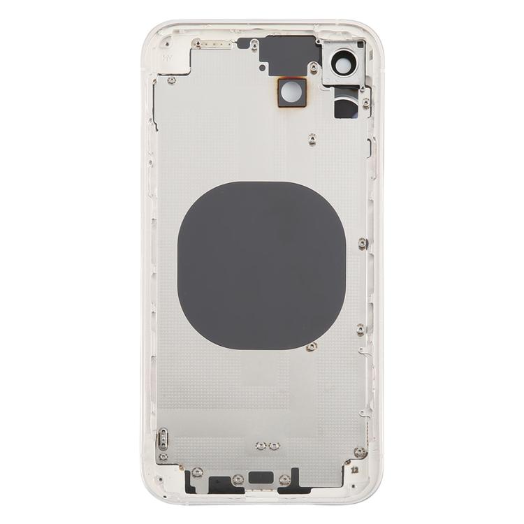 Back Cover with Appearance Imitation of iP16 for iPhone XR(White)