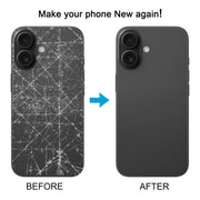 Back Cover with Appearance Imitation of iP16 for iPhone XR(White)