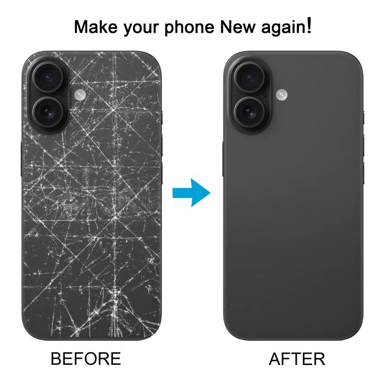 Back Cover with Appearance Imitation of iP16 for iPhone XR(Blue)