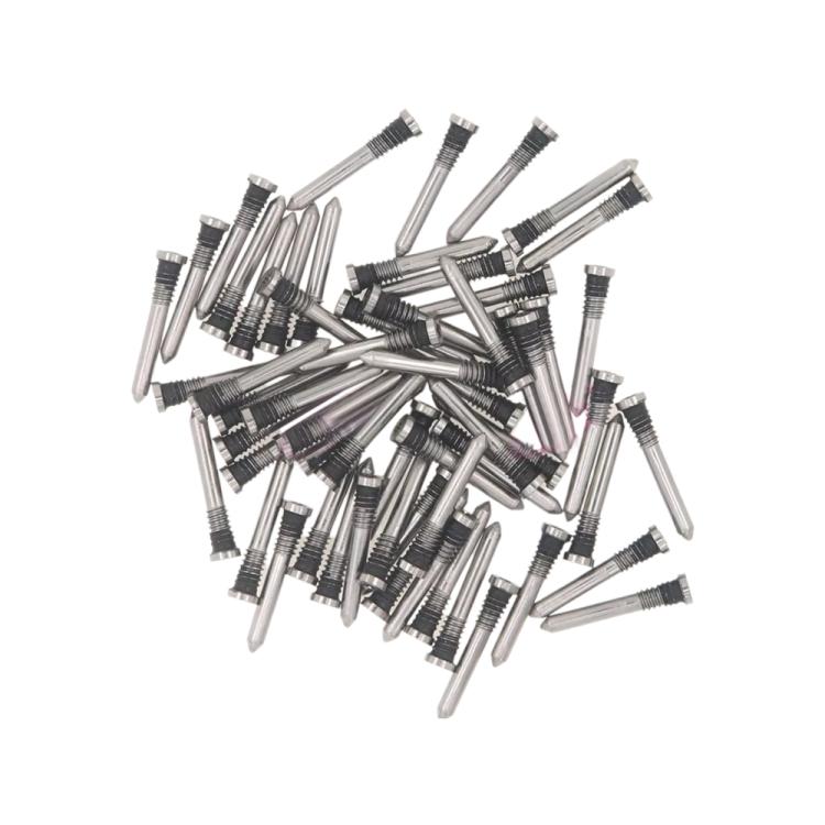 For iPhone 16 Pro / 16 Pro Max 100pcs Charging Port Screws(White)