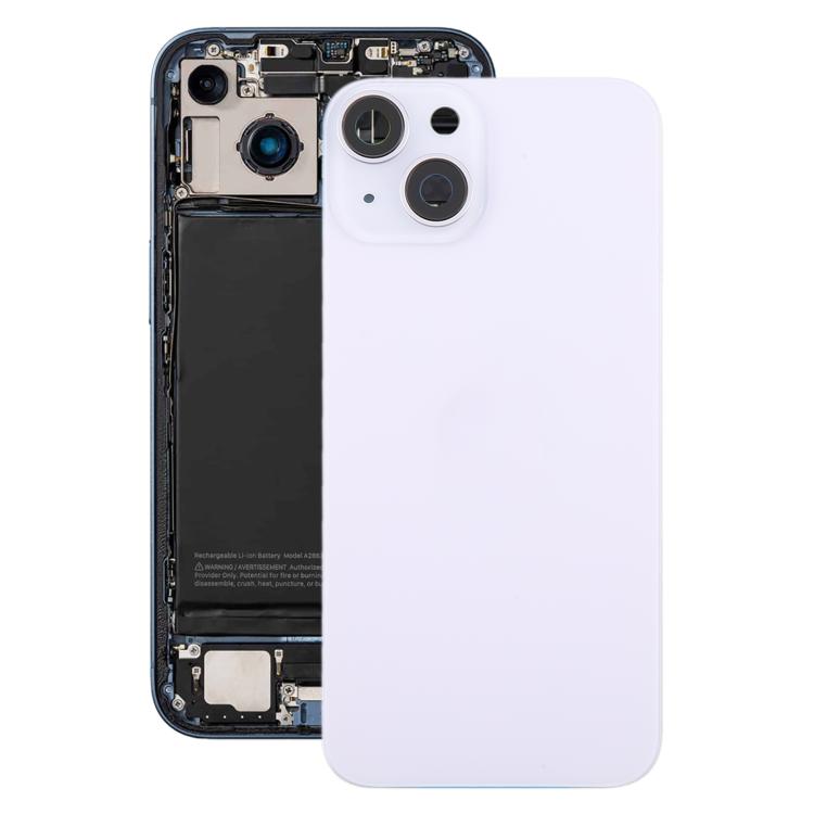 For iPhone 14 China Version Battery Back Cover with Middle Frame(Purple)