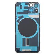 For iPhone 14 China Version Battery Back Cover with Middle Frame(White)