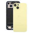 For iPhone 14 China Version Battery Back Cover with Middle Frame(Yellow) - Back Cover by PMc TechLife | Online Shopping South Africa | PMc TechLife | Buy Now Pay Later Mobicred
