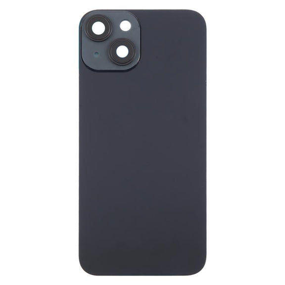 For iPhone 14 EU Version Battery Back Cover with Middle Frame(Black)