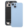 For iPhone 14 EU Version Battery Back Cover with Middle Frame(Blue) - Back Cover by PMc TechLife | Online Shopping South Africa | PMc TechLife | Buy Now Pay Later Mobicred