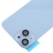 For iPhone 14 EU Version Battery Back Cover with Middle Frame(Blue)
