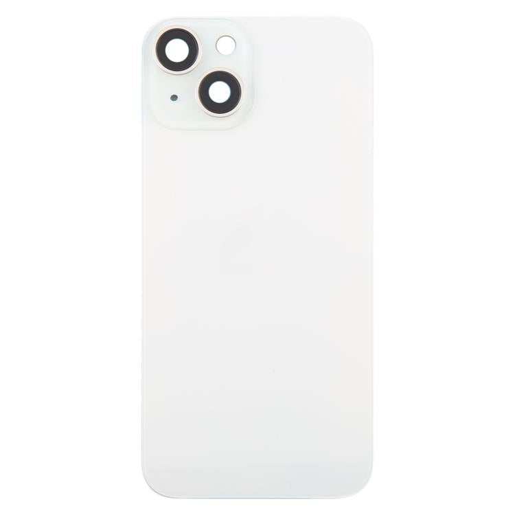 For iPhone 14 EU Version Battery Back Cover with Middle Frame(White)
