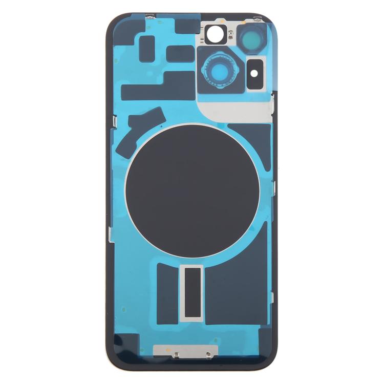 For iPhone 14 EU Version Battery Back Cover with Middle Frame(White)