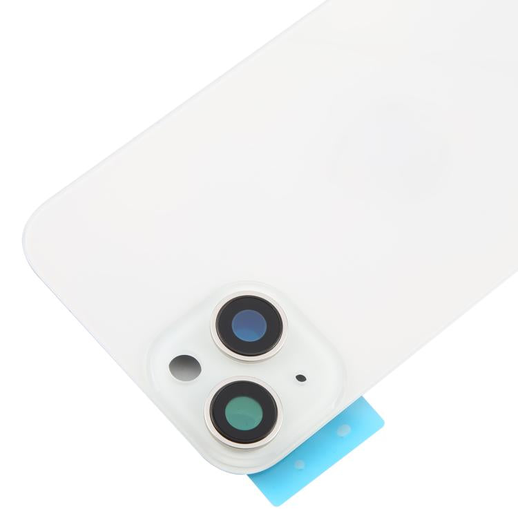For iPhone 14 EU Version Battery Back Cover with Middle Frame(White)