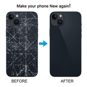 For iPhone 14 EU Version Battery Back Cover with Middle Frame(Purple)