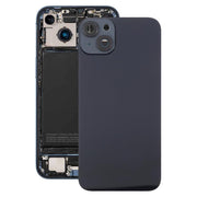 For iPhone 14 Plus China Version Battery Back Cover with Middle Frame(Black)