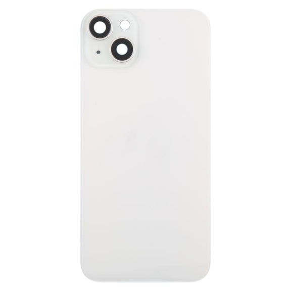For iPhone 14 Plus China Version Battery Back Cover with Middle Frame(White)
