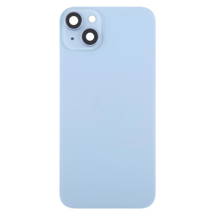 For iPhone 14 Plus EU Version Battery Back Cover with Middle Frame(Blue)
