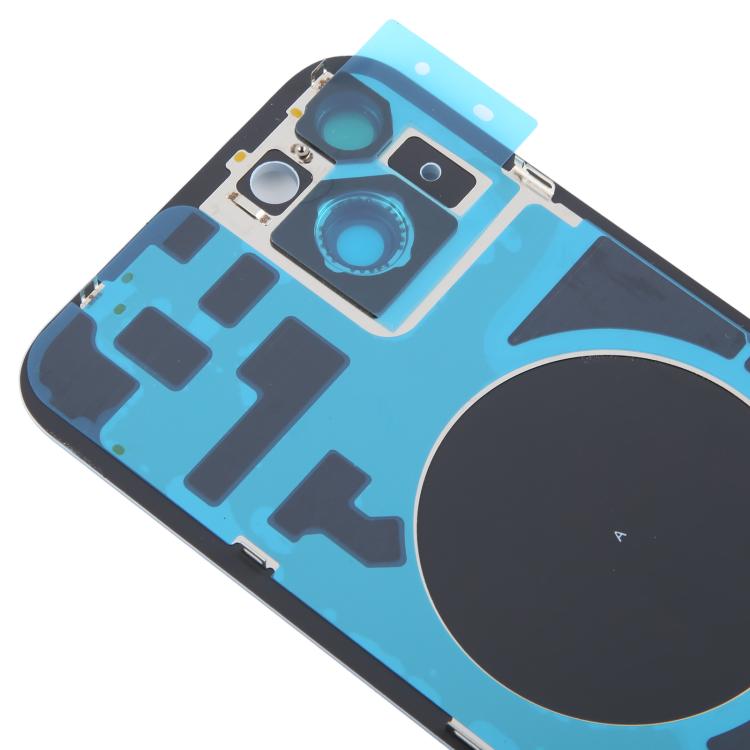 For iPhone 14 Plus EU Version Battery Back Cover with Middle Frame(Blue)
