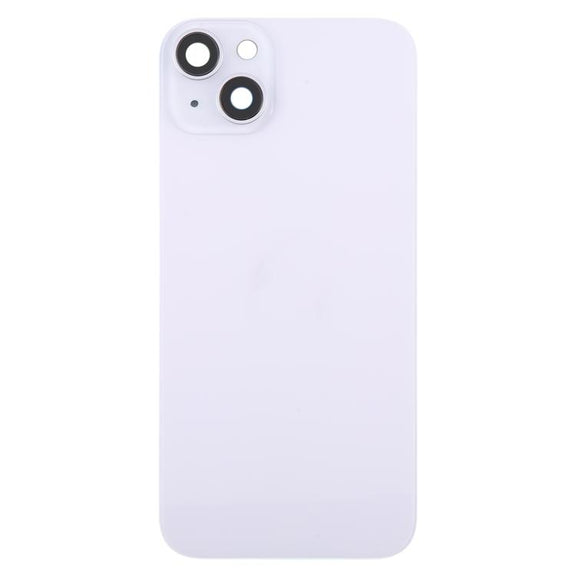 For iPhone 14 Plus EU Version Battery Back Cover with Middle Frame(Purple)