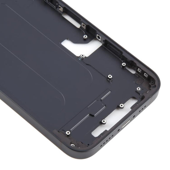 For iPhone 14 Middle Frame Bezel Plate (Black)