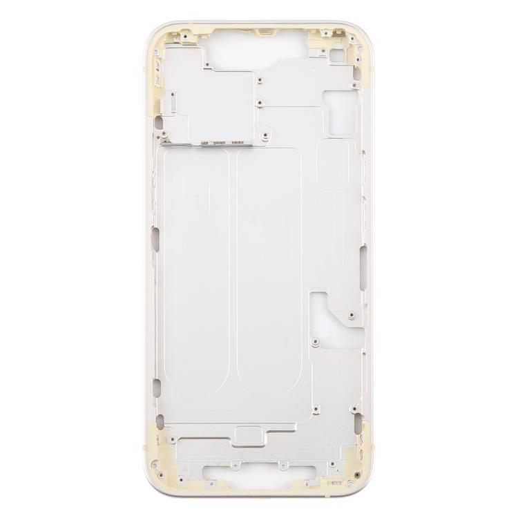 For iPhone 14 Middle Frame Bezel Plate (Gold)
