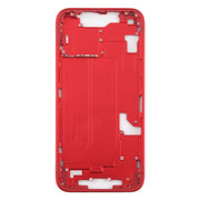 For iPhone 14 Middle Frame Bezel Plate (Red)