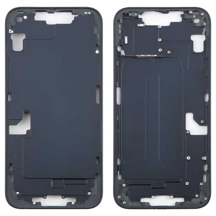 For iPhone 14 Plus Middle Frame Bezel Plate (Black)