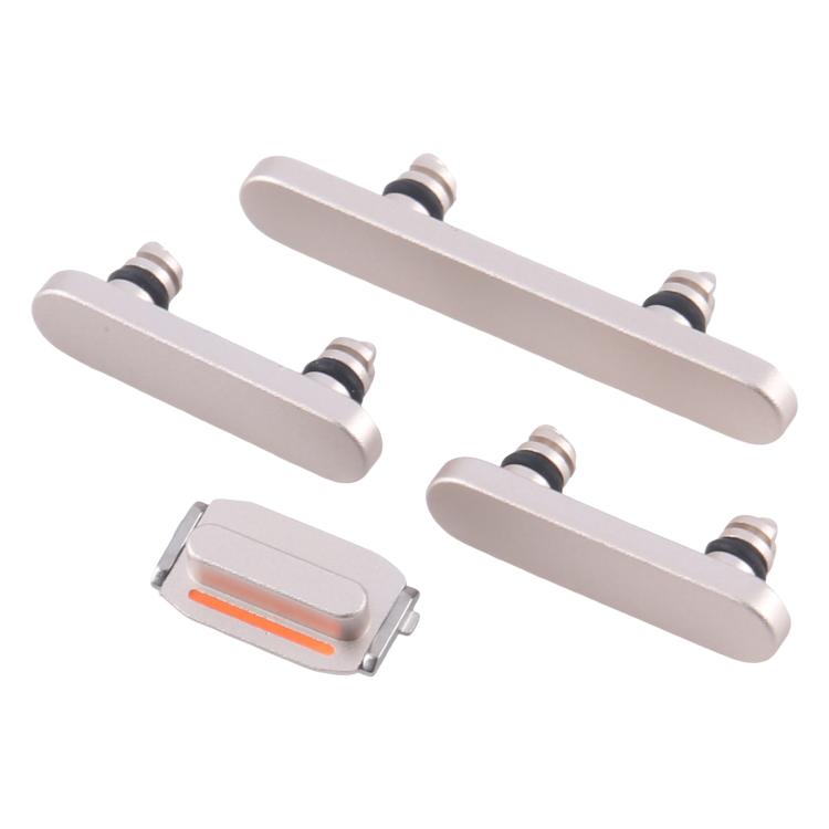 For iPhone 16e Power Button and Volume Control Button (Silver)