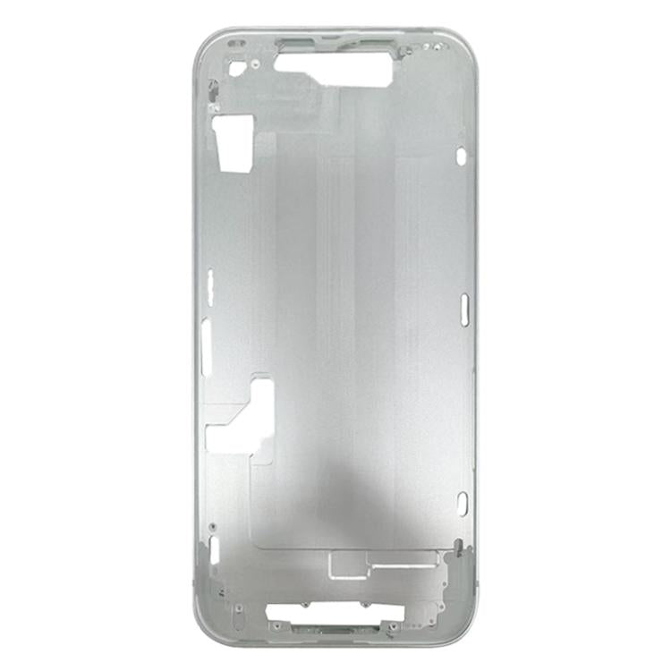 For iPhone 16e EU Version Middle Frame Bezel Plate with Side Keys + Card Tray (White)