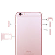 4 in 1 for iPhone 6 Plus (Card Tray + Volume Control Key + Power Button + Mute Switch Vibrator Key)(Rose Gold) - iPhone 6/6 Plus Parts by PMc TechLife | Online Shopping South Africa | PMc TechLife | Buy Now Pay Later Mobicred