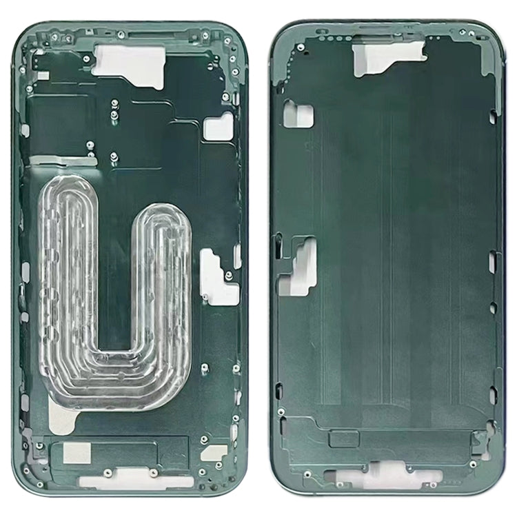 For iPhone 16 Plus Middle Frame Bezel Plate (Green)