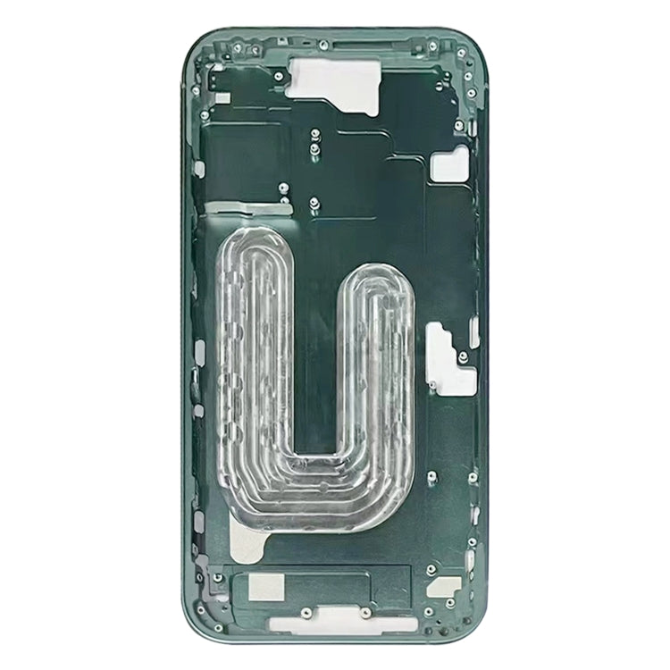 For iPhone 16 Plus Middle Frame Bezel Plate (Green)