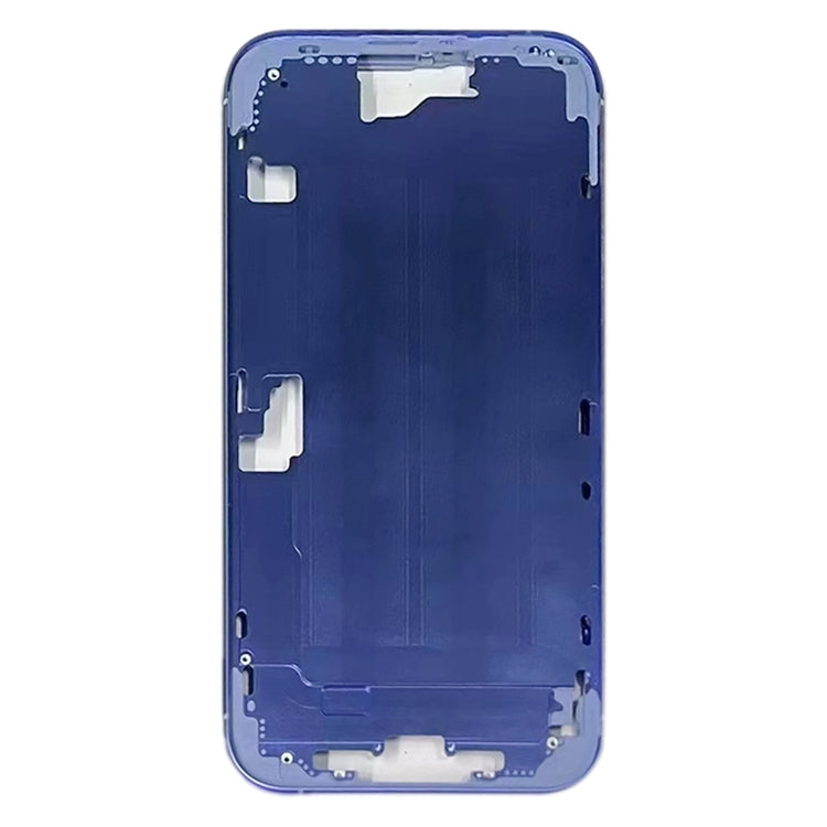 For iPhone 16 Plus Middle Frame Bezel Plate (Blue)