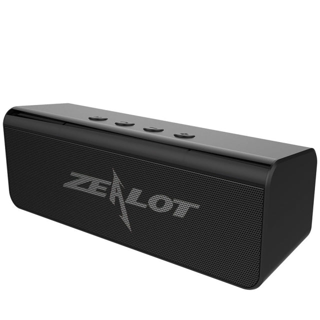 ZEALOT S31 10W 3D HiFi Stereo Wireless Bluetooth Speaker, Support Hands-free / USB / AUX / TF Card(Black)