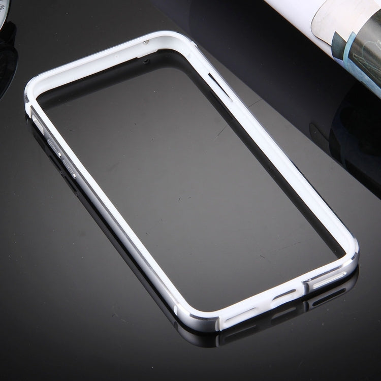 For  iPhone 8 & 7  TPU + Aluminum Alloy Bumper Frame(Silver)