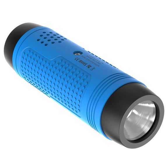 ZEALOT A2 Multifunctional Bass Wireless Bluetooth Speaker, Built-in Microphone, Support Bluetooth Call & AUX & TF Card & LED Lights (Blue)