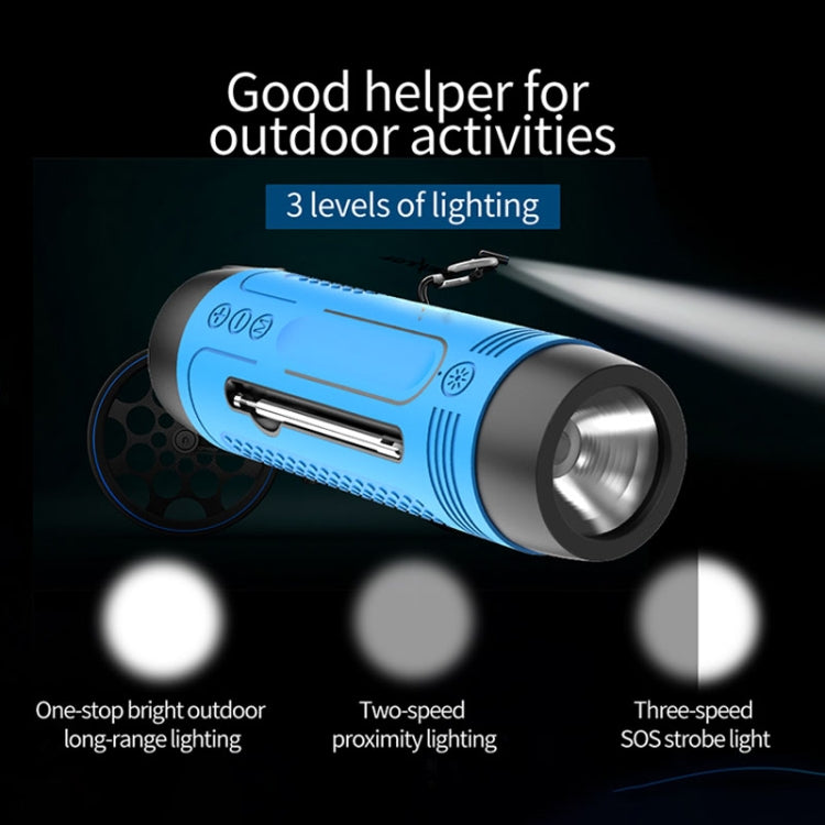 ZEALOT A2 Multifunctional Bass Wireless Bluetooth Speaker, Built-in Microphone, Support Bluetooth Call & AUX & TF Card & LED Lights (Red)