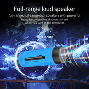 ZEALOT A2 Multifunctional Bass Wireless Bluetooth Speaker, Built-in Microphone, Support Bluetooth Call & AUX & TF Card & LED Lights (Brown)