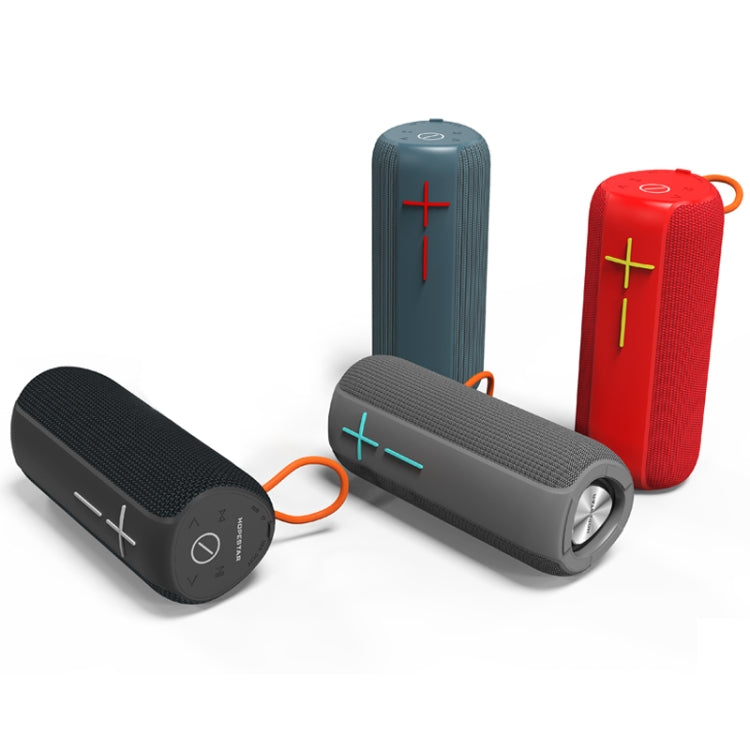 HOPESTAR P14 Pro Portable Outdoor Water-resistant Wireless Bluetooth Speaker, Support Hands-free Call & U Disk & TF Card & 3.5mm AUX & FM (Grey)