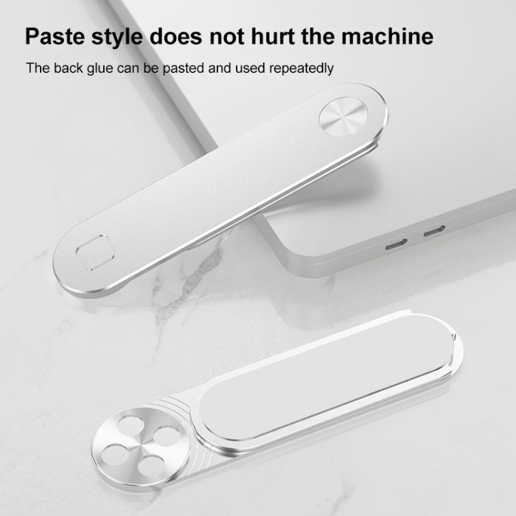 R-JUST SJ05-3 Multi-function Laptop Magnetic Expanded Metal Holder (Silver)