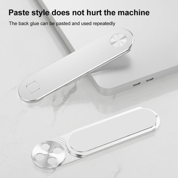 R-JUST SJ05-3 Multi-function Laptop Magnetic Expanded Metal Holder (Silver)
