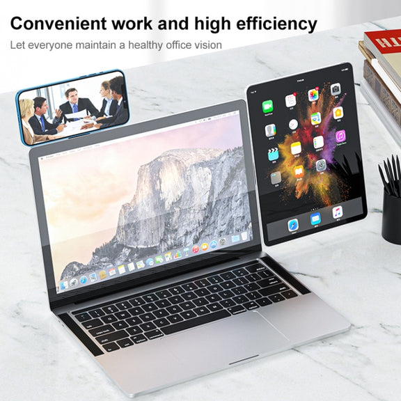 R-JUST SJ05-3 Multi-function Laptop Magnetic Expanded Metal Holder (Silver)