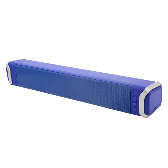 NewRixing NR-2017 Portable Bluetooth Speaker, Support Hands-free Call / TF Card / FM / U Disk (Blue)